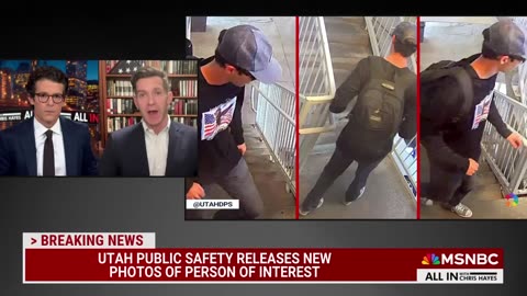New photos released of person of interest in Charlie Kirk shooting investigation