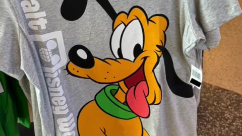 Walt Disney World Pluto Adult Size T Shirt #short