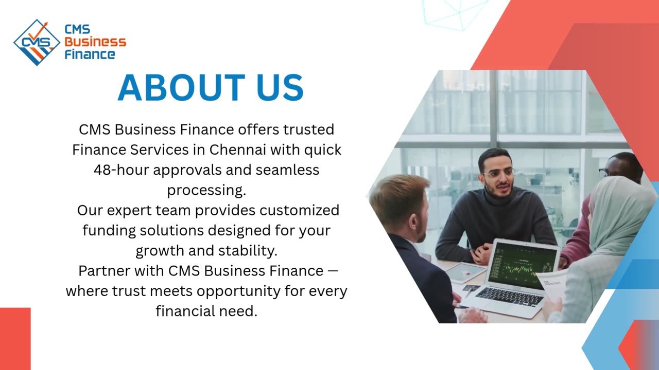 Why Choose CMS Business Finance for Reliable Finance Services in Chennai?