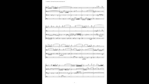 J.S. Bach - Well-Tempered Clavier: Part 2 - Fugue 08 (Bassoon Quartet)
