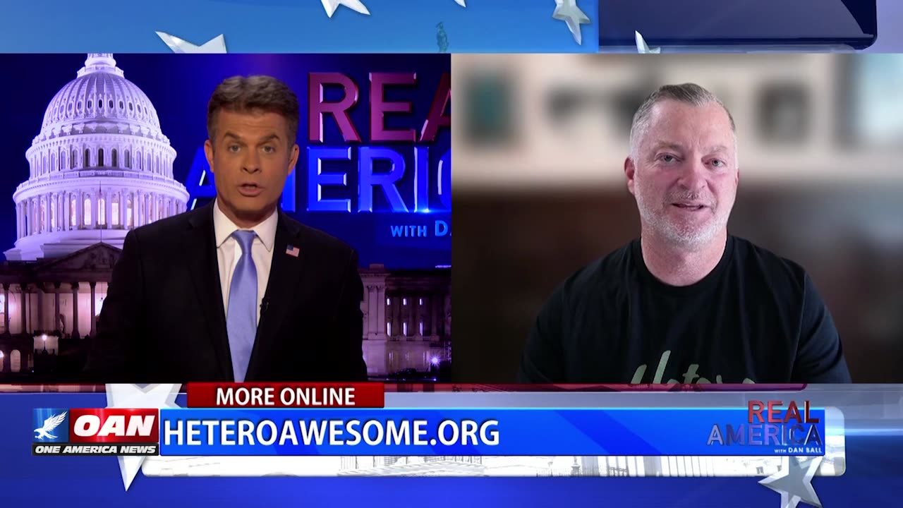 REAL AMERICA -- Dan Ball W/ Mark Fitzpatrick, Old State Saloon Celebrates Straight Pride, 6/5/25