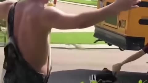 He embarrasses his little brother after school every day