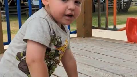 Son Perfectly Mimics Bottle Whistle Sound