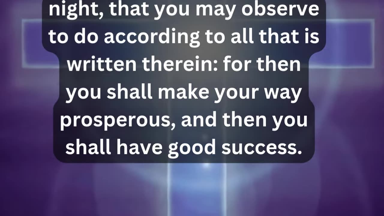 Journey of faith and spiritual growth Joshua 1:8 Daily Bible Verse