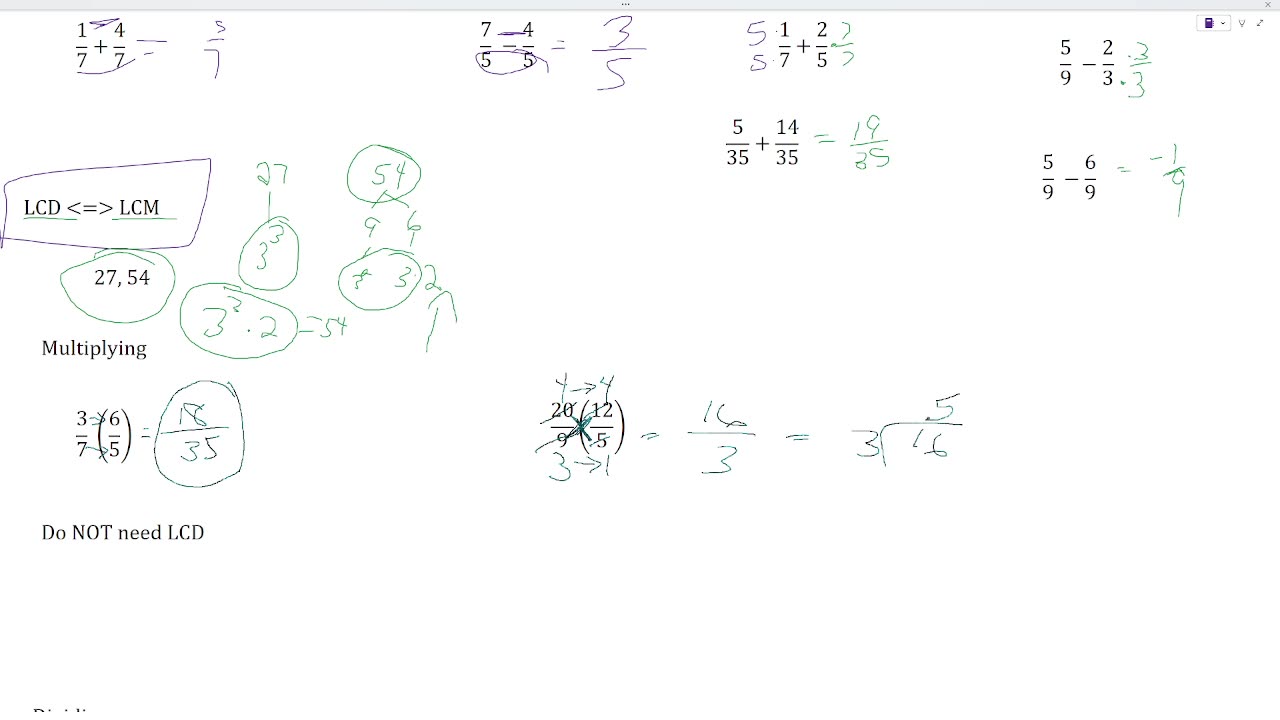 Fractions