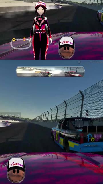 When you crash twice in Rockingham Speedway and still win the Nascar Race