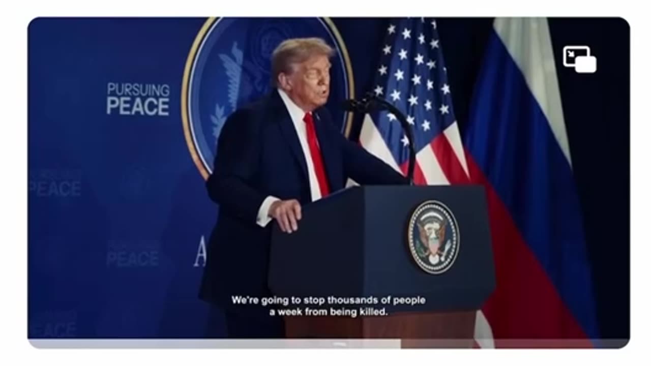 “頭條新聞 和平歷史2”美國總統 川普和俄羅斯總統 普京在阿拉斯加的會面