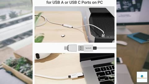 Syntech Link Cable with Charging 16FT Compatible with Oculus/Meta Quest 3S/3 Accessories,