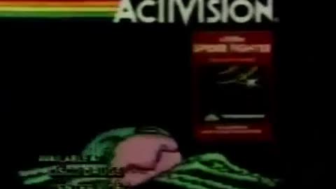 Spider Fighter Atari 2600 Video Game TV Commercial from Activision 1983