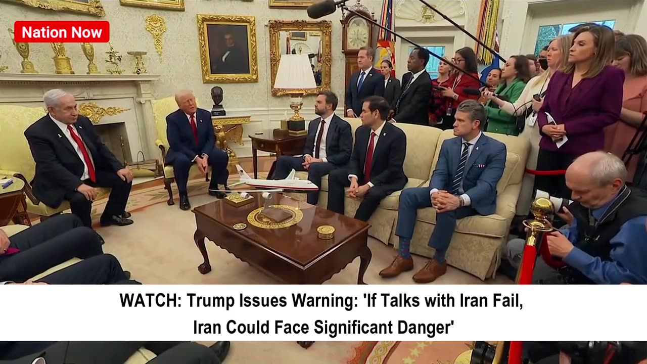 Trump Warns: 'Iran Faces Danger if Talks Fail'