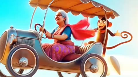 Grandmother and the Monkey
