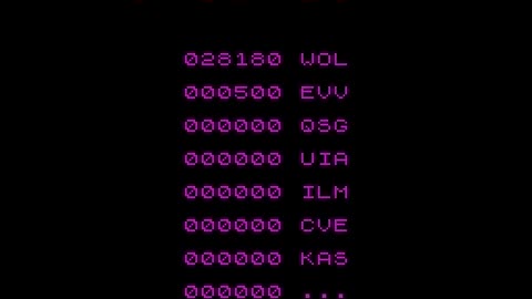 ZX Spectrum Longplay - Meteor Storm - EU