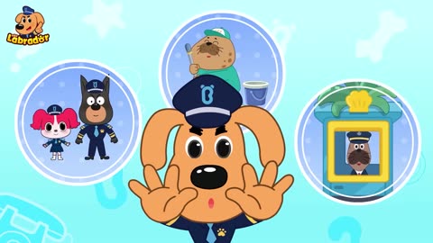 The Water Games WaterCity Mystery Kids Cartoon Safety Rules Sheriff Labrador