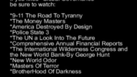 Global Governance - The Quiet War Against American Independence