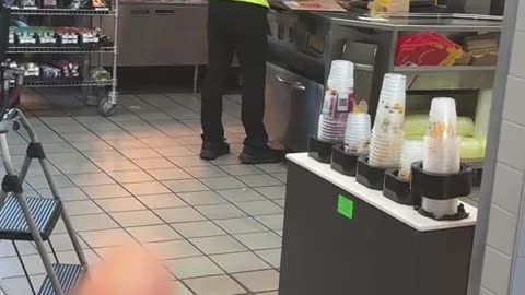🤔📺 How's this LEGAL?! A McDonald's worker is filmed working ALONE?! | FunFM