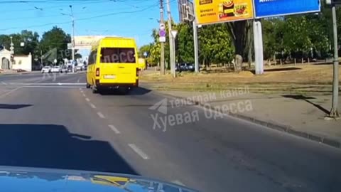 🚗💨 Ukraine Russia War | Odesa Van Crash, Man Runs for Life | RCF