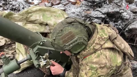 🇷🇺 ⚔️ A Mortar Squad from the Tula Guards Airborne Division of the "North"