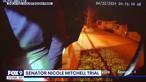 Police bodycam reveals Sen. Nicole Mitchell's burglary arrest