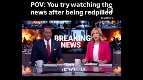 Still watching the news? This is what it is like to watch when awake.