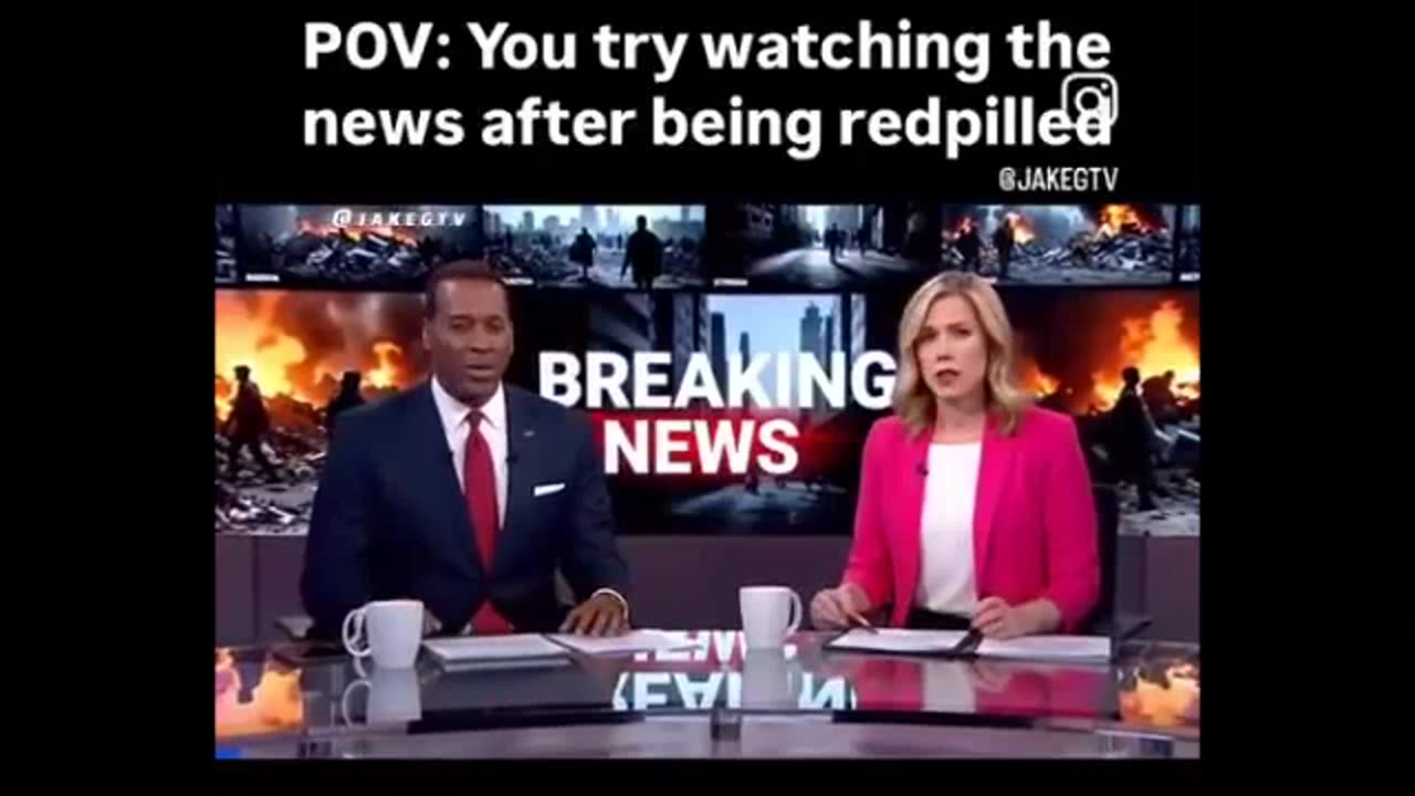 Still watching the news? This is what it is like to watch when awake.