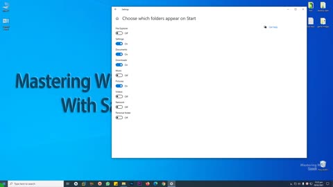 How To Choose Which Folder Appear On Start