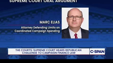 Justice Thomas Grills Russia Collusion Hoaxer Marc Elias About Rambling Campaign Finance Arguments