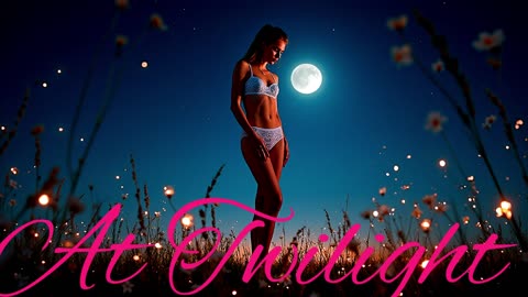 Electronic Music. Song At Twilight.