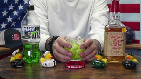 George Murphy Jr - Lonehand Hot Honey Whiskey & Fanta Haunted Apple Spiced Apple Soda