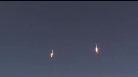 🇮🇷🇮🇱 Footage of the Iranian bombing of Israel