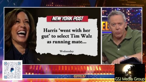 Gutfeld Roasts Biden Harris Walz