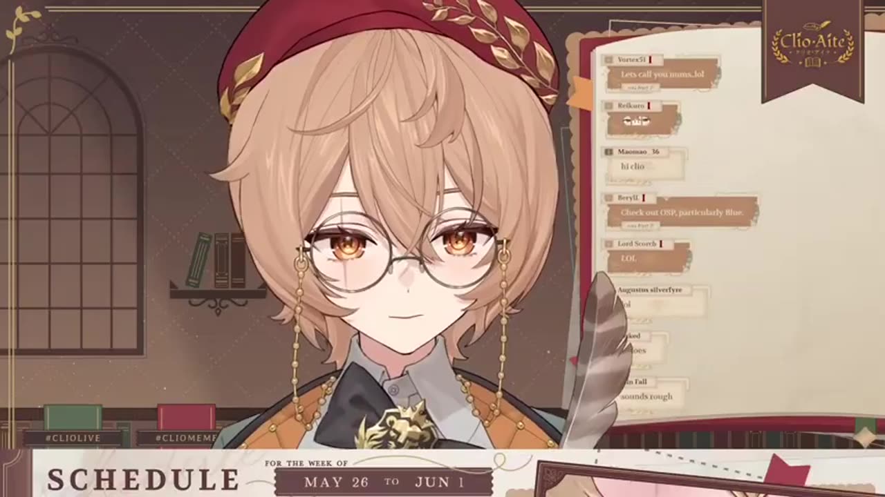 [Clio Aite] Donation messages