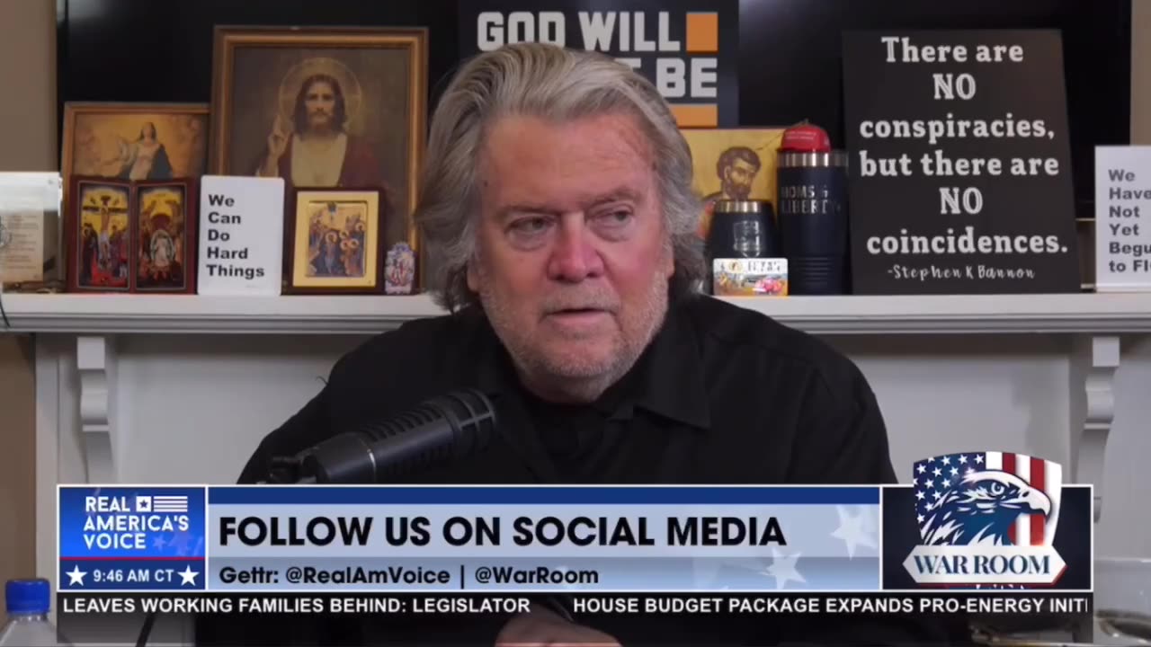 '10X bigger than Watergate': Steve Bannon worries Biden will die before testifying