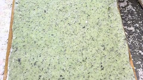 Making Mugwort Cake