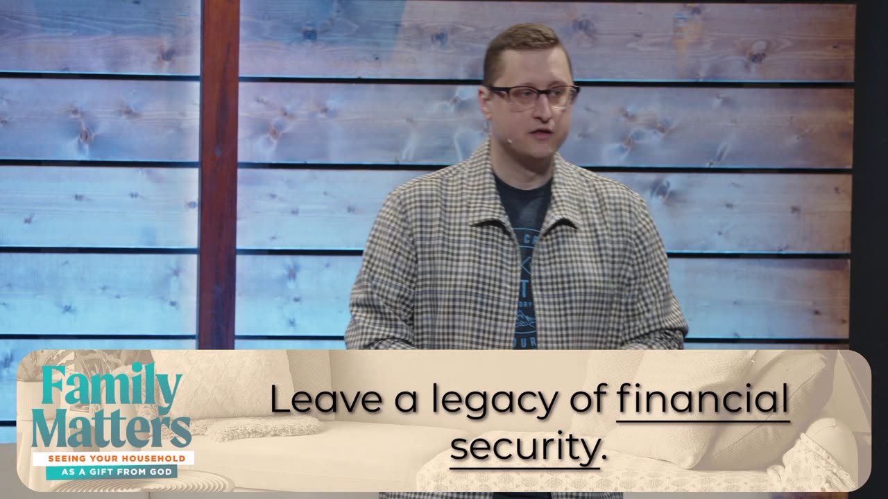 Family Matters - What We Leave Behind - 9:30am