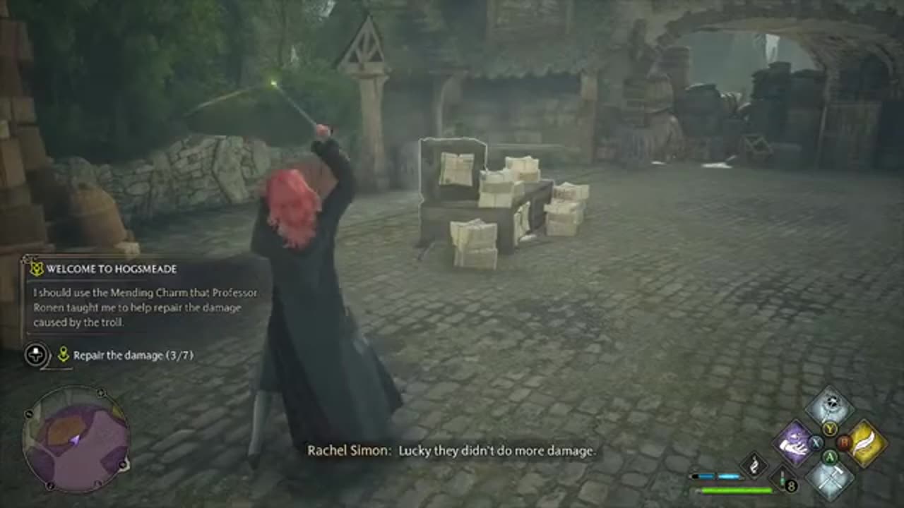 Hogwarts Legacy Day 2. No Mic. Not Feeling Up For It.