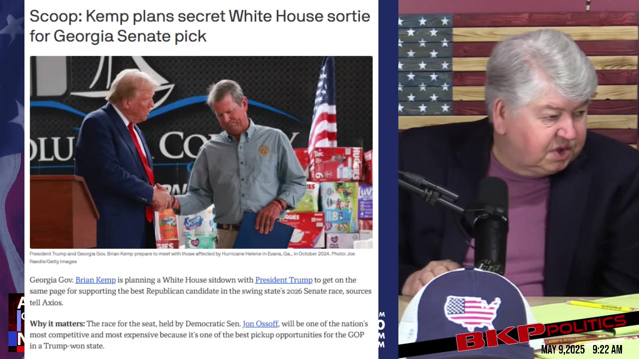 Kemp’s SB144, Secret Trump Meeting, and GA GOP’s 2026 Senate Control