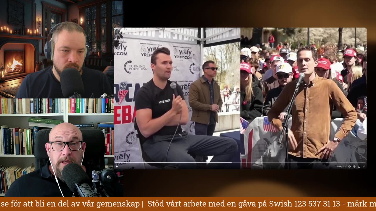 Hur dum i huvudet är Charlie Kirk?