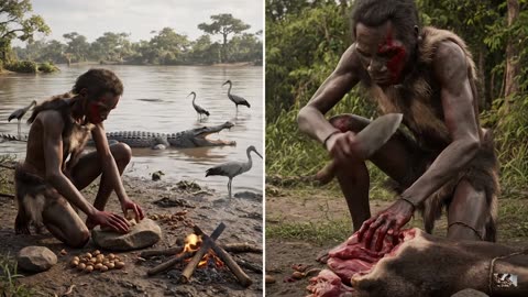 Life 2.5 Million Years Ago | Human Evolution Journey | Prehistoric Life & Early Humans