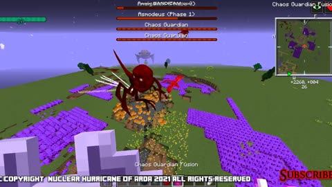 Minecraft Mob Battle Chaos Guardian Vs Amagalich