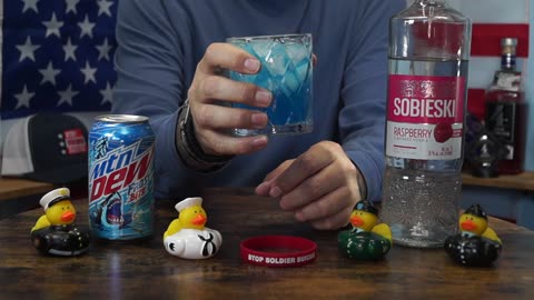 Owen Murray - Sobieski Raspberry Vodka & Mtn Dew Frost Bite