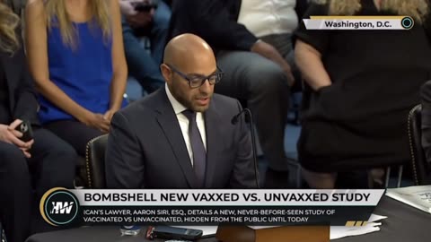 Bombshell Senate Testimony Exposes Massive 'Vaccine' Safety Cover-up