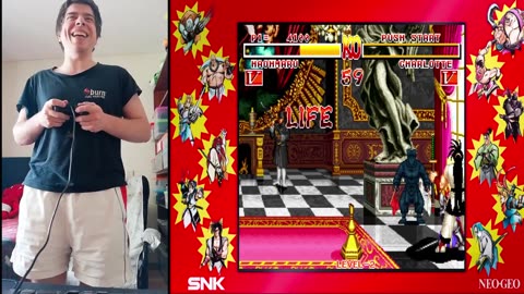 Epic_Games_Samurai_Shodown_1_NeoGeo_Collection_Haohmaru_Fight_1