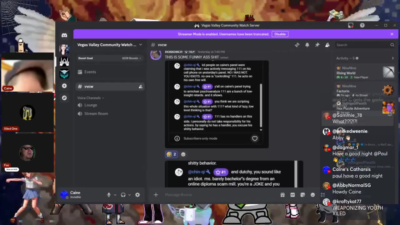 11.2.2025 - Caine's Catharsis - Proof they lied on Doc