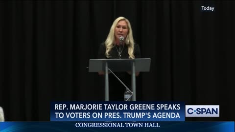Rep. Marjorie Taylor Greene Town Hall Meeting