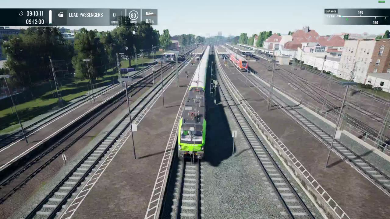 TSW5 - Flixtrain Stutgart to Fulda BR193 Vectron FT - ASMR, Whitenoise