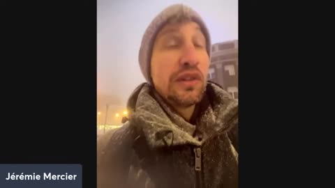 Blizzard 🌨 à Tallinn 🇪🇪