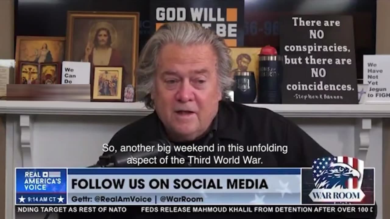 Steve Bannon predicts US airstrikes on Iran nuclear facilities