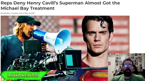 WB Denies Claims Of Michael Bay Doing A Superman Movie With Henry Cavill