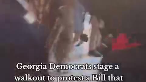 Georgia Democrats walk out in protest of bill that ...>>