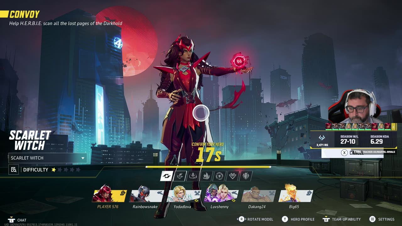 Marvel Rivals 2 day Bronze 3 to Celestial challenge. Solo q Day 2...